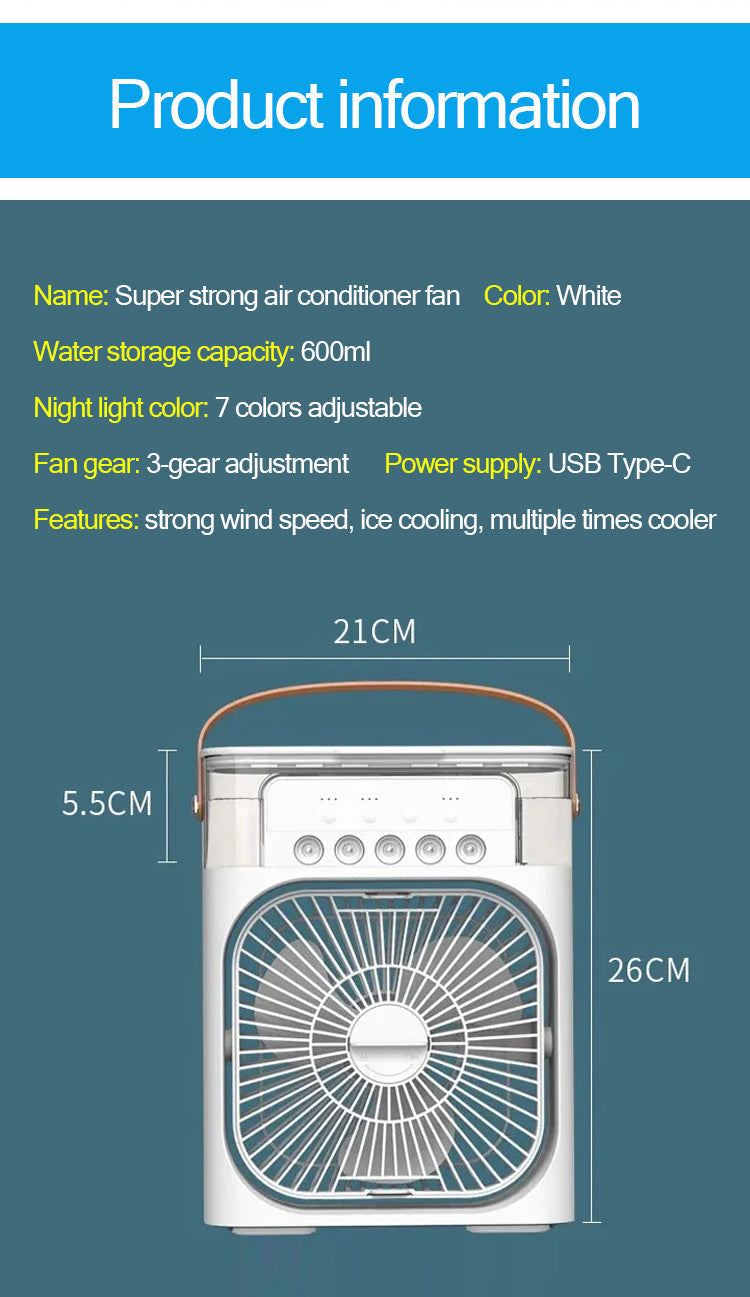 Compact Personal Mini Air Fan