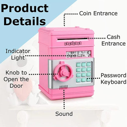 Cute Piggy Bank Savings Box