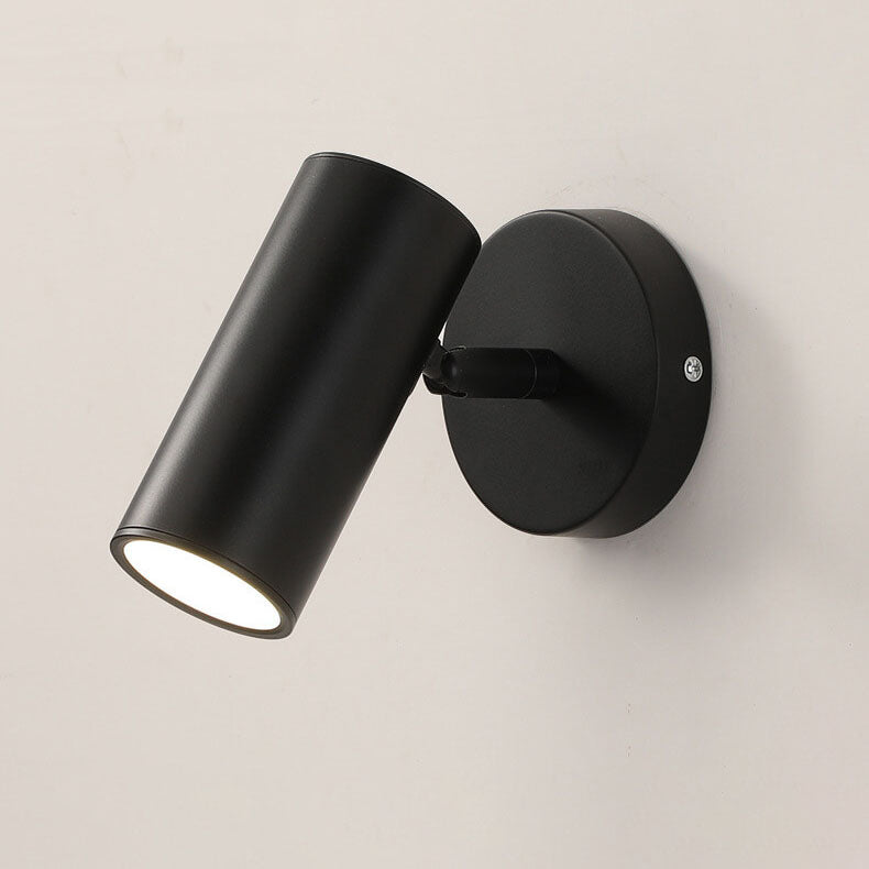 Simple Metal Wall Light – Contemporary 1-Light Reading Lamp