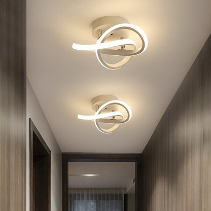 Modern LED Black Ceiling Lamp