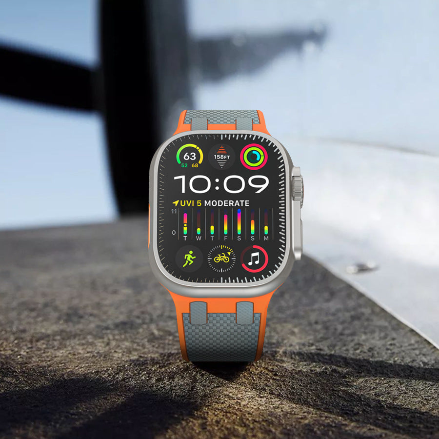 Colorful Silicone Strap For Apple Watch