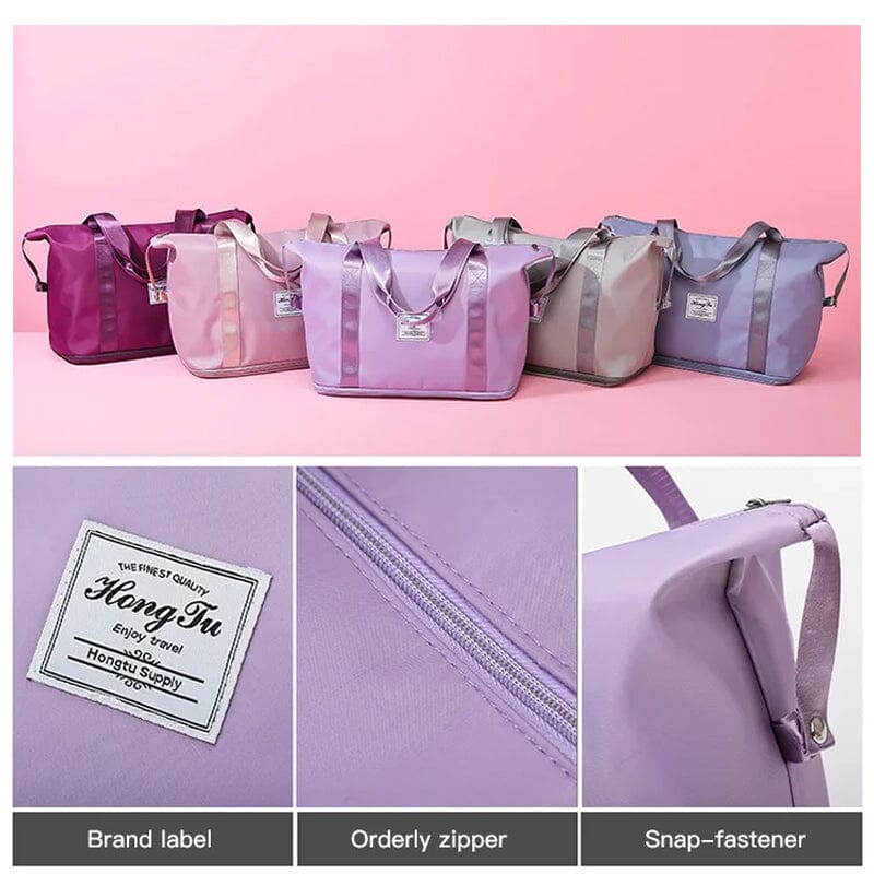 Spacious Dual Compartment Travel Duffel Bag