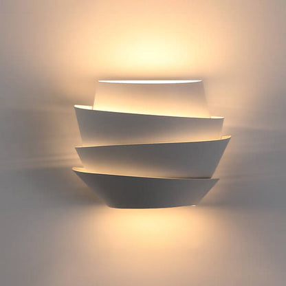 Contemporary Iron Double Head Wall Lamp
