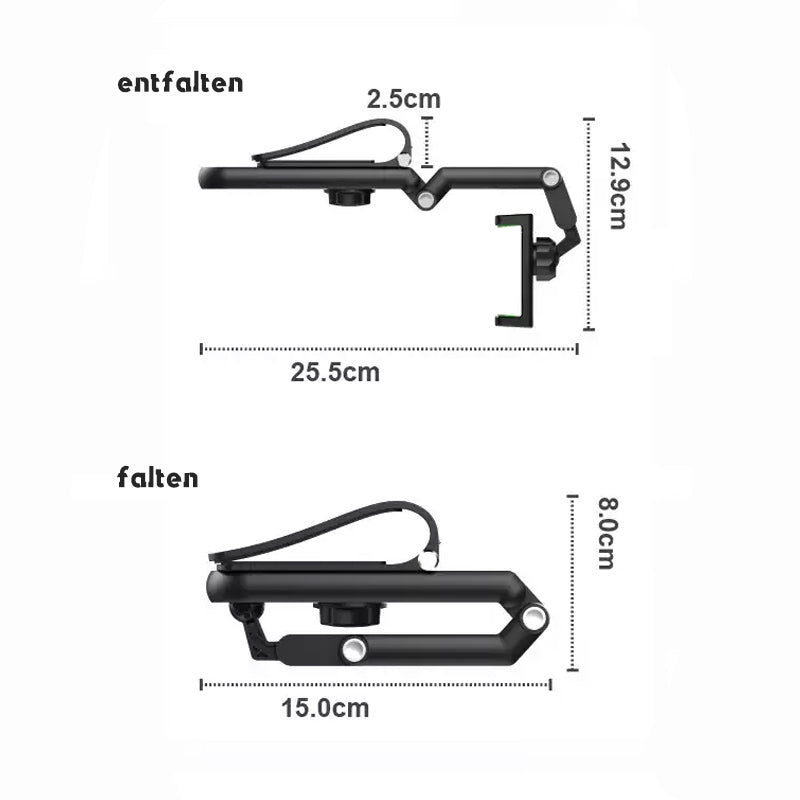 Adjustable 360 Phone Car Mount Visor Holder