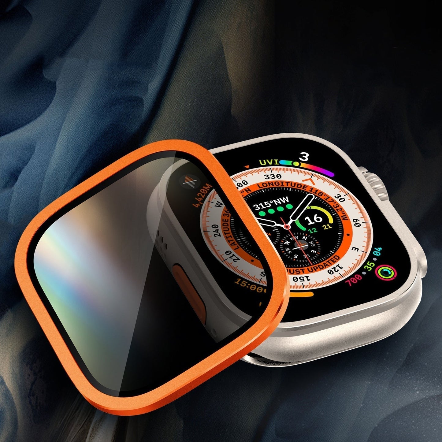 Durable Private Screen Guard for Apple Watch Ultra