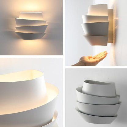 Contemporary Iron Double Head Wall Lamp