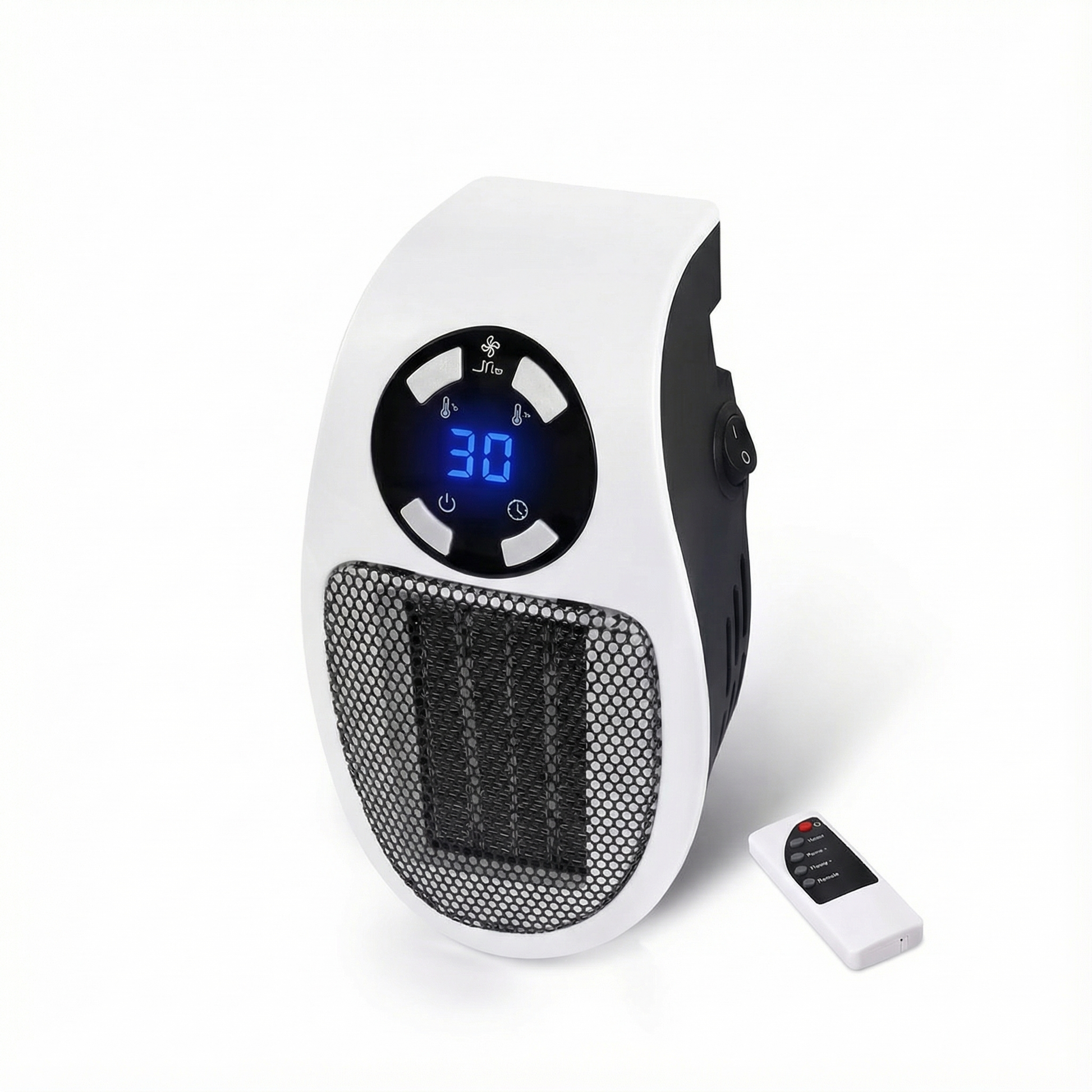 Compact 500W Portable Electric Space Heater - Luxicro