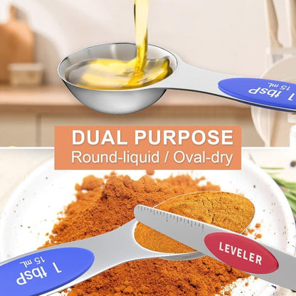 Professional 10 Piece Stainless Steel Measuring Spoon Set