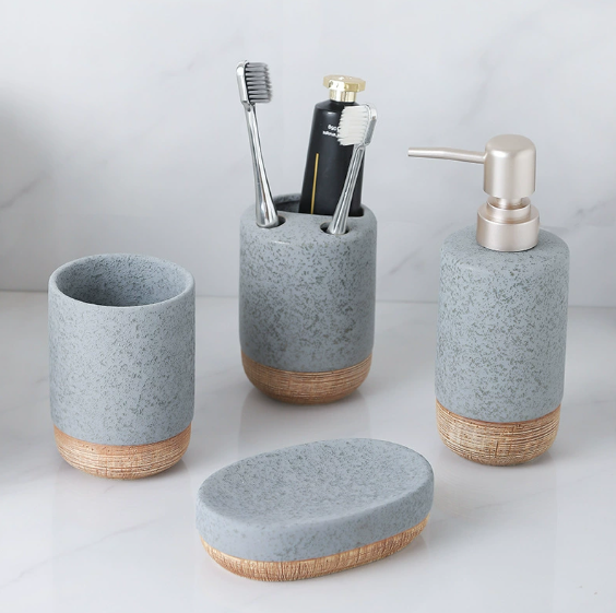 Stylish Bathroom Essentials Set