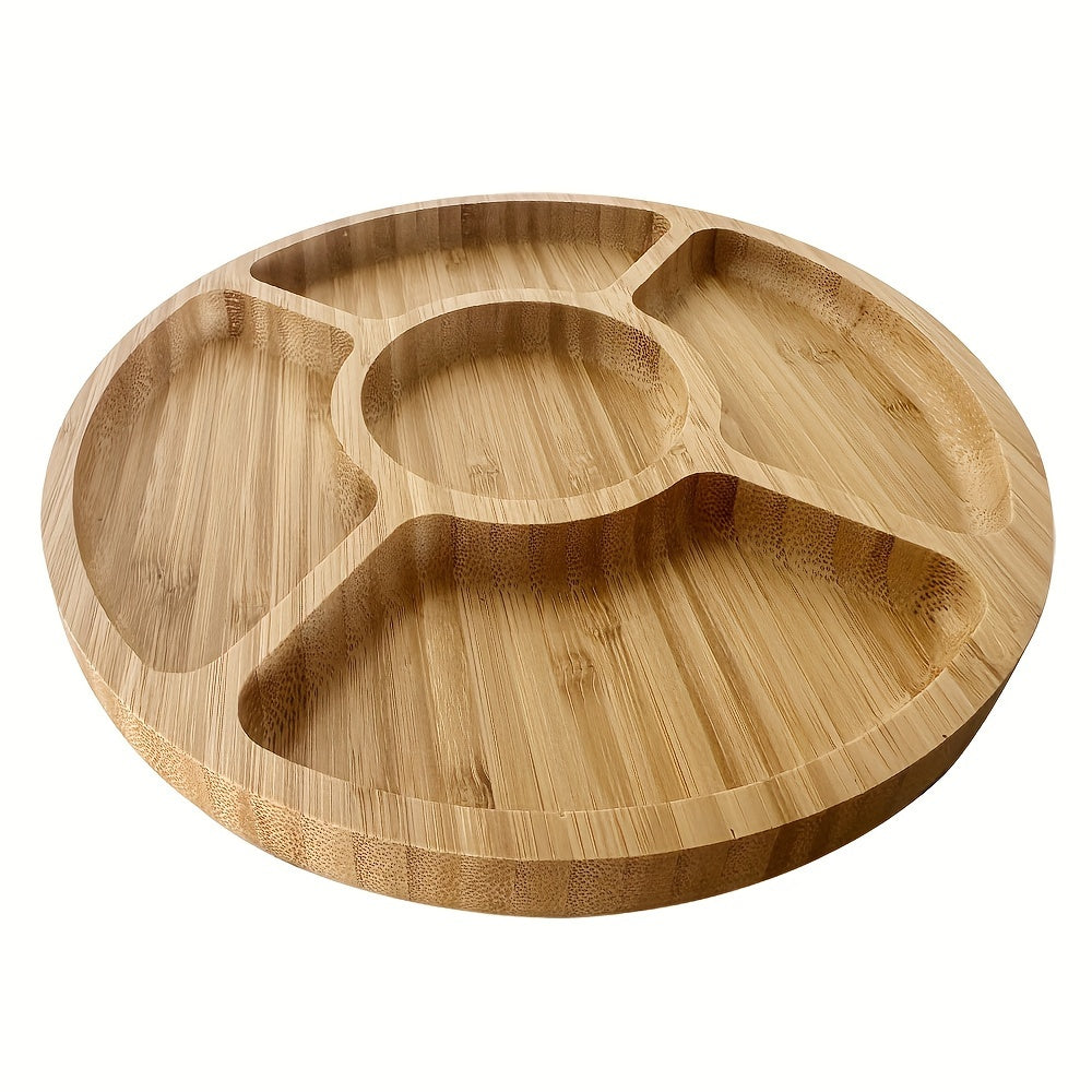 Natural Bamboo Wooden Serving Tray