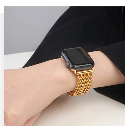 Oceanic Silver Metal Watch Strap