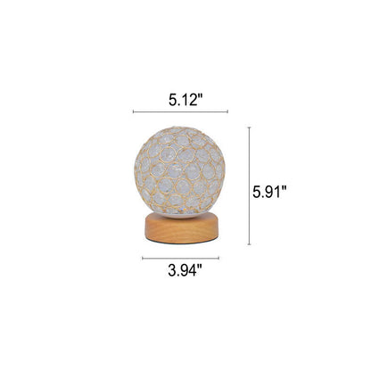 Portable LED Table Lamp with USB Rechargeable Soft Light