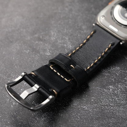 Dark Brown Genuine Leather Band