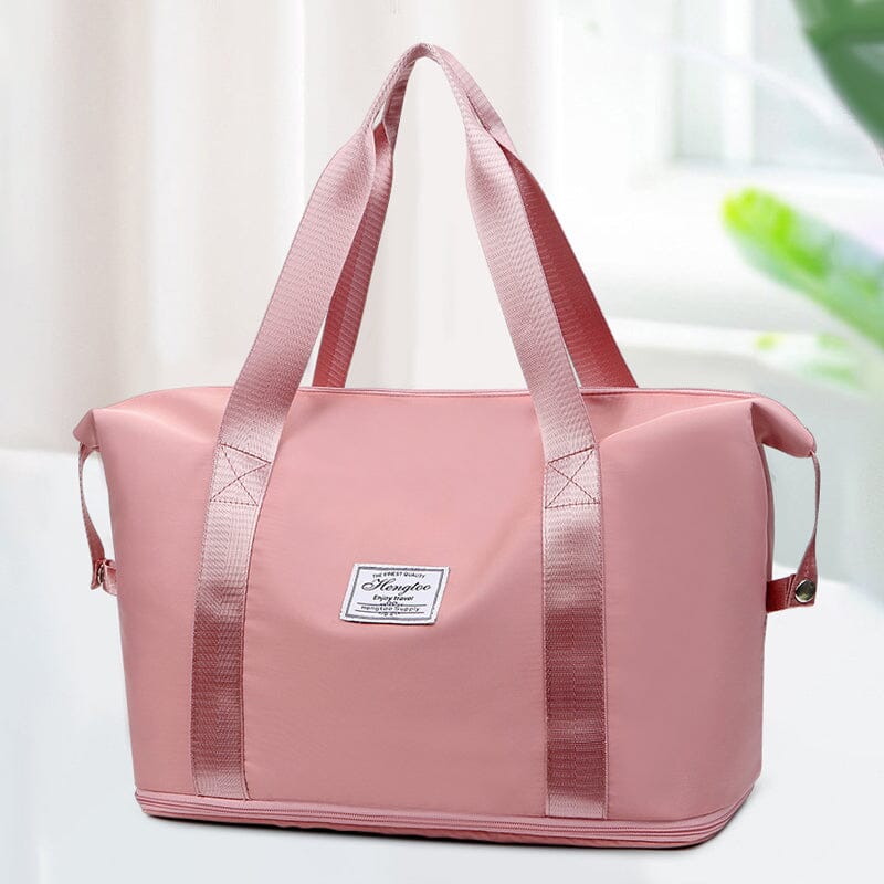 Spacious Dual Compartment Travel Duffel Bag