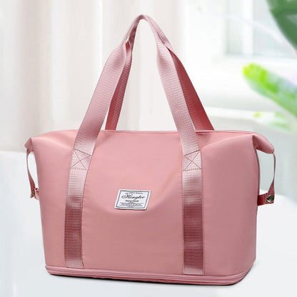 Spacious Dual Compartment Travel Duffel Bag