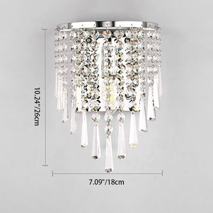Luxurious Metal Sparkle Wall Light
