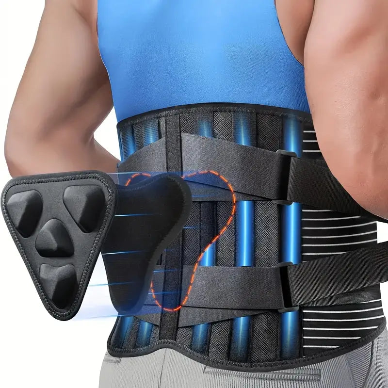 Comfortable Lower Back Support Belt for Pain Relief - Luxicro