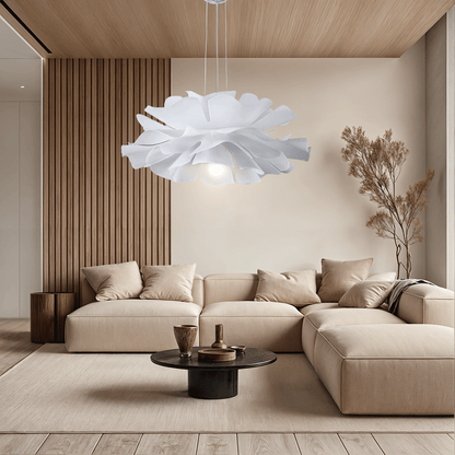 Delicate Floral Hanging Lamp With Warm Soft Glow
