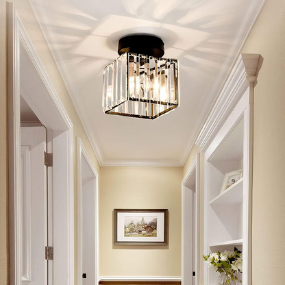 Elegant Glass Hanging Light Fixture