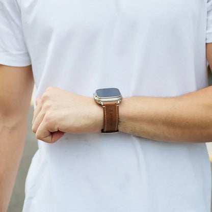 Classic Genuine Leather Apple Watch Strap