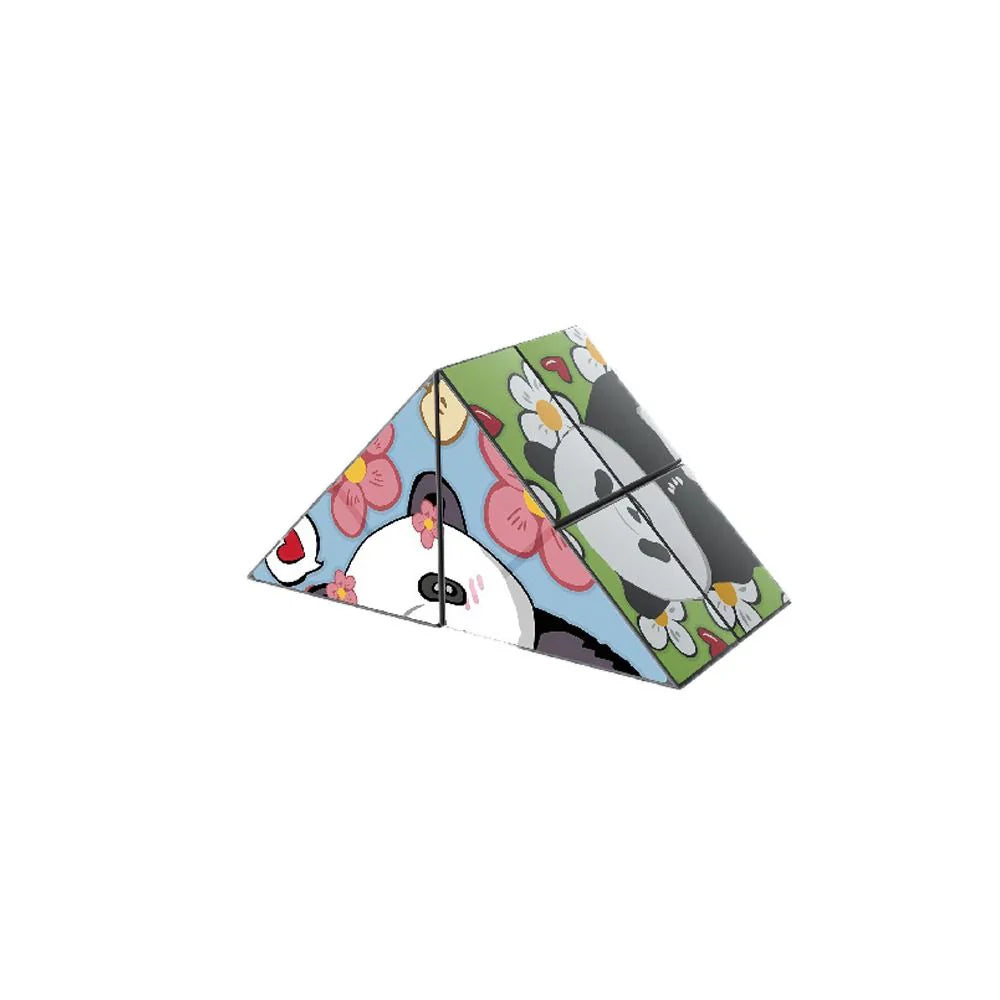Fun Kids Puzzle Toy Cube with Animal Designs