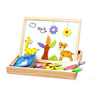 Fun Magnetic Wooden Learning Board - Luxicro