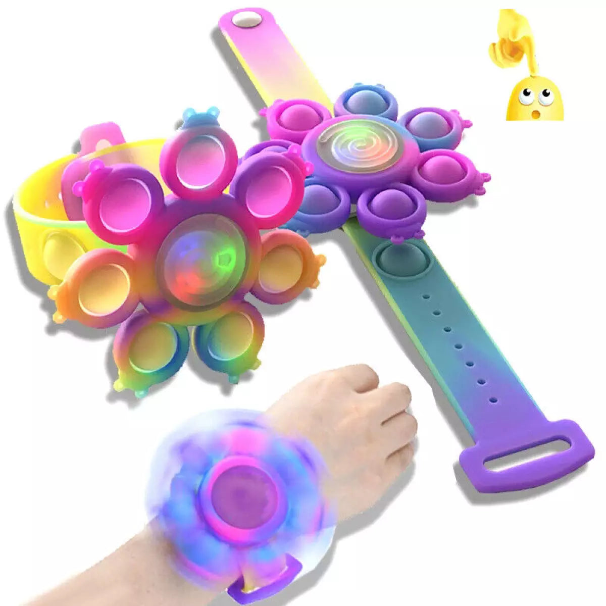 Fun Stress Relief Popper Bracelet - Luxicro