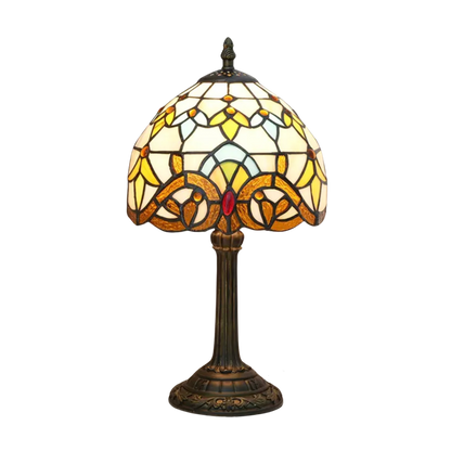 Beautiful Colorful Glass Desk Lamp for Warm Home Lighting