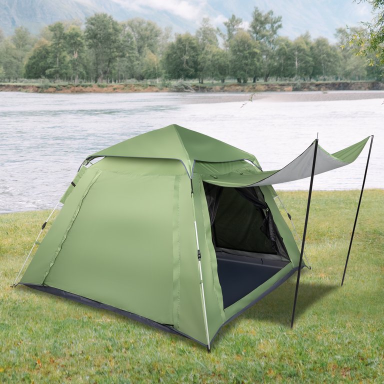 Waterproof 4 Person Family Outdoor Camping Tent - Luxicro
