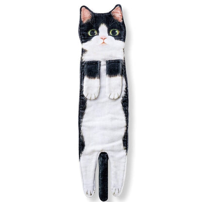 Cute Cat Summer Beach Towel