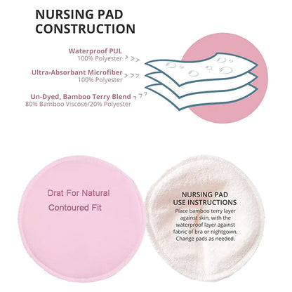 Breastfeeding Soft Bamboo Nursing Pads
