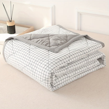 Soft Plaid Throw Blanket for Chill Nights