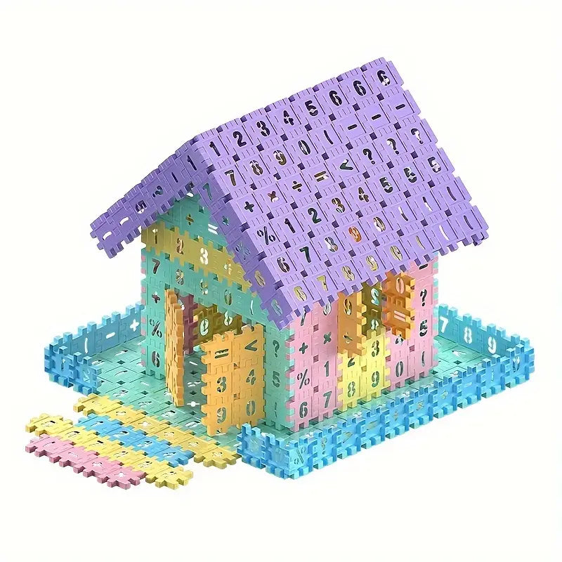 Learning Wooden Number Blocks Set