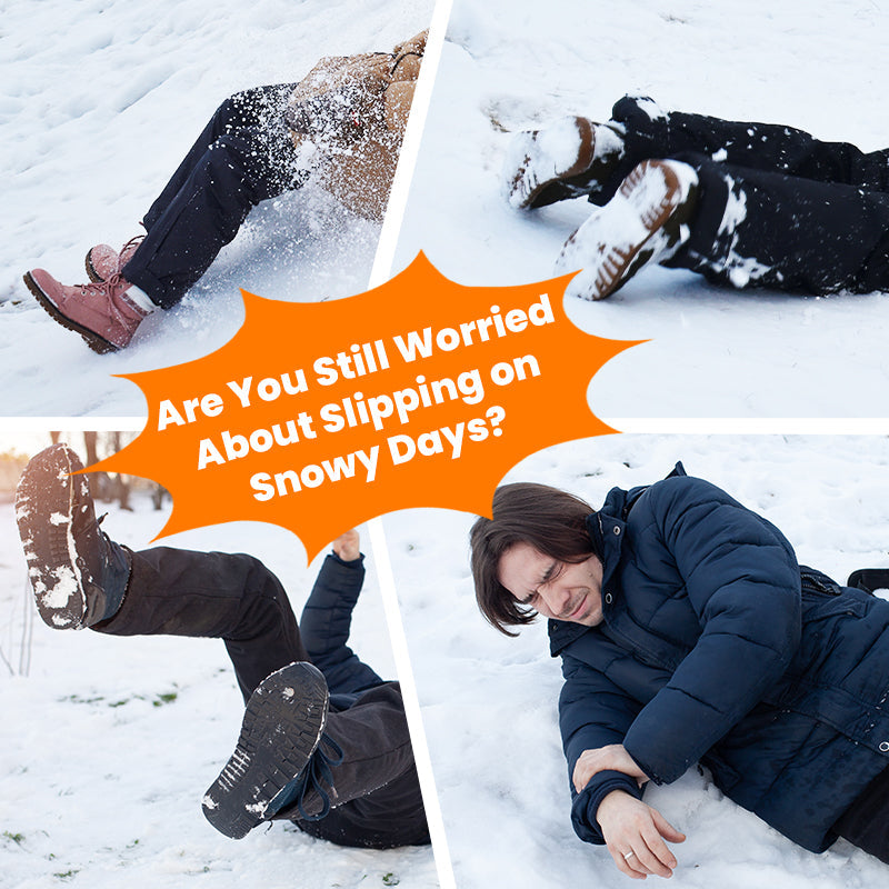 Anti Slip Snow Grips for Winter Walking Safety