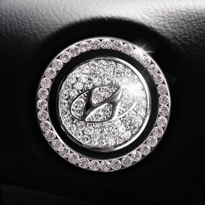 Sparkly Car Key Start Button Cover Ring