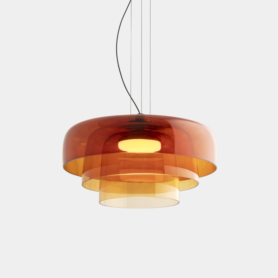 Sleek Glass Recessed Ceiling Light Fixture