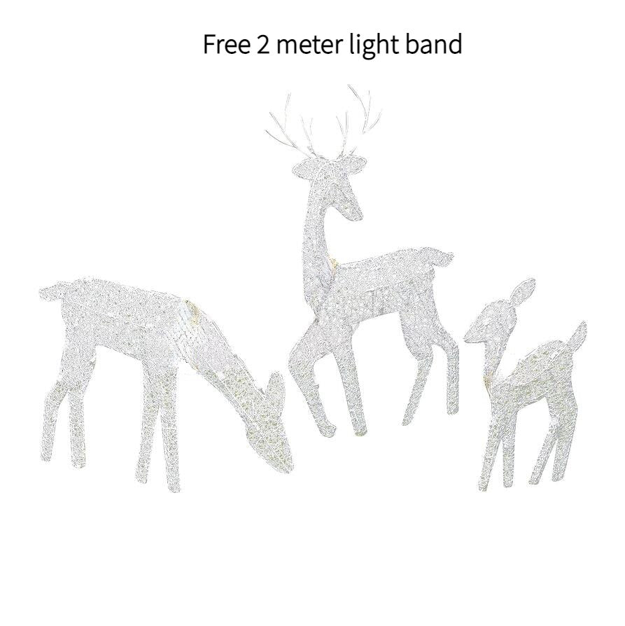 Bright LED Reindeer Yard Decor - Luxicro