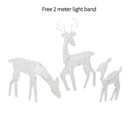 Bright LED Reindeer Yard Decor - Luxicro