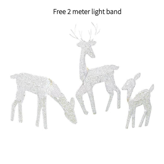 Bright LED Reindeer Yard Decor - Luxicro