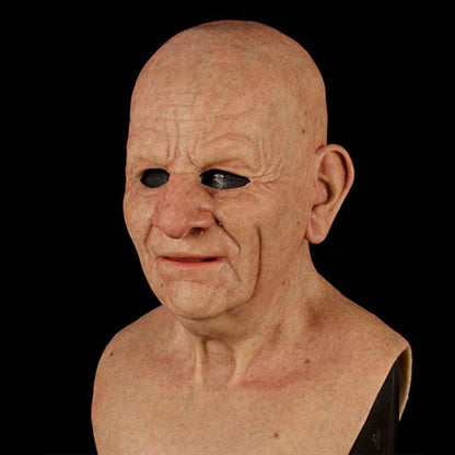 Authentic Rubber Costume Mask for Halloween Disguise