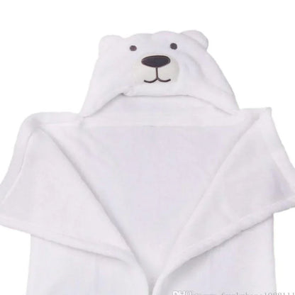 Soft Baby Hooded Bath Wrap – Cozy & Quick Dry