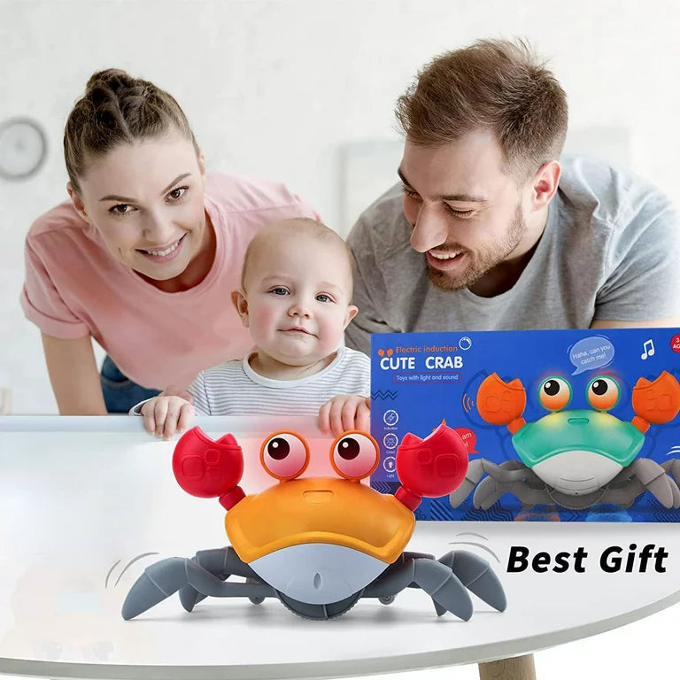 Colorful Baby Crawling Crab Playset