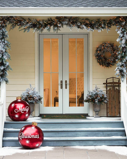 Vibrant Garden Christmas Ornament Balls