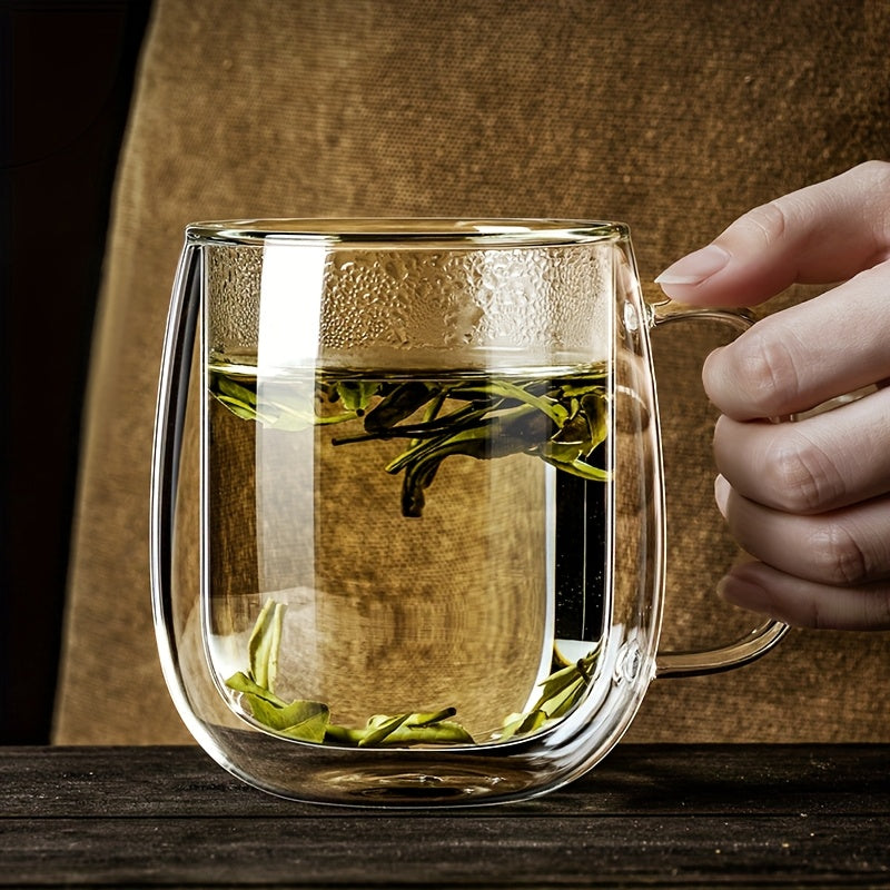 Insulated Double Wall Glass Coffee Mug