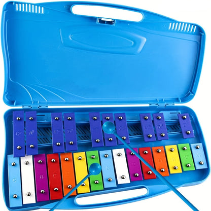 Colorful Childs Xylophone Kit with Case