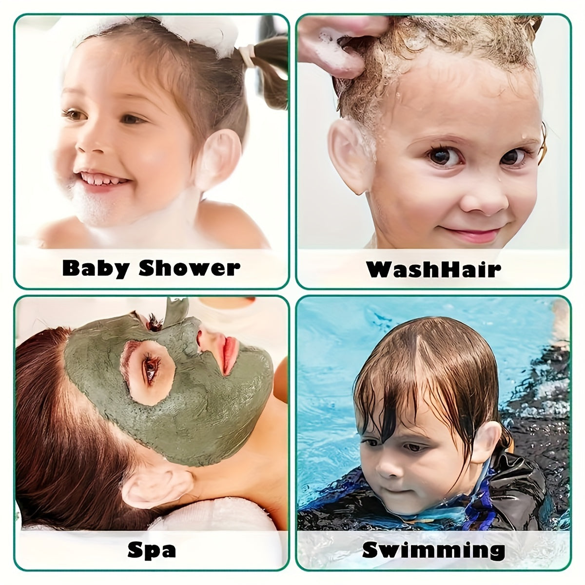 Vibrant Childrens Swim Ear Plugs