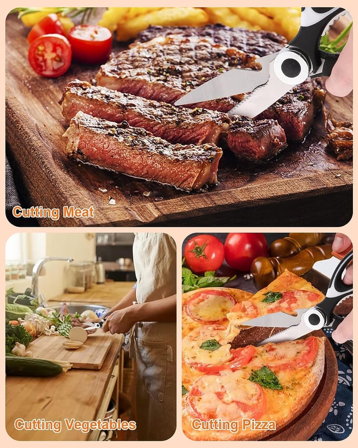 Sharp Kitchen Shears for Home Use