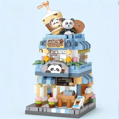 Miniature City Building Kit Set