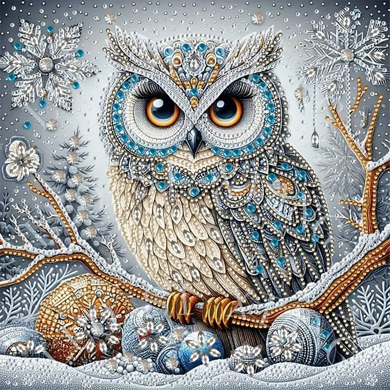 Magical Owl Statue Decoration - Luxicro