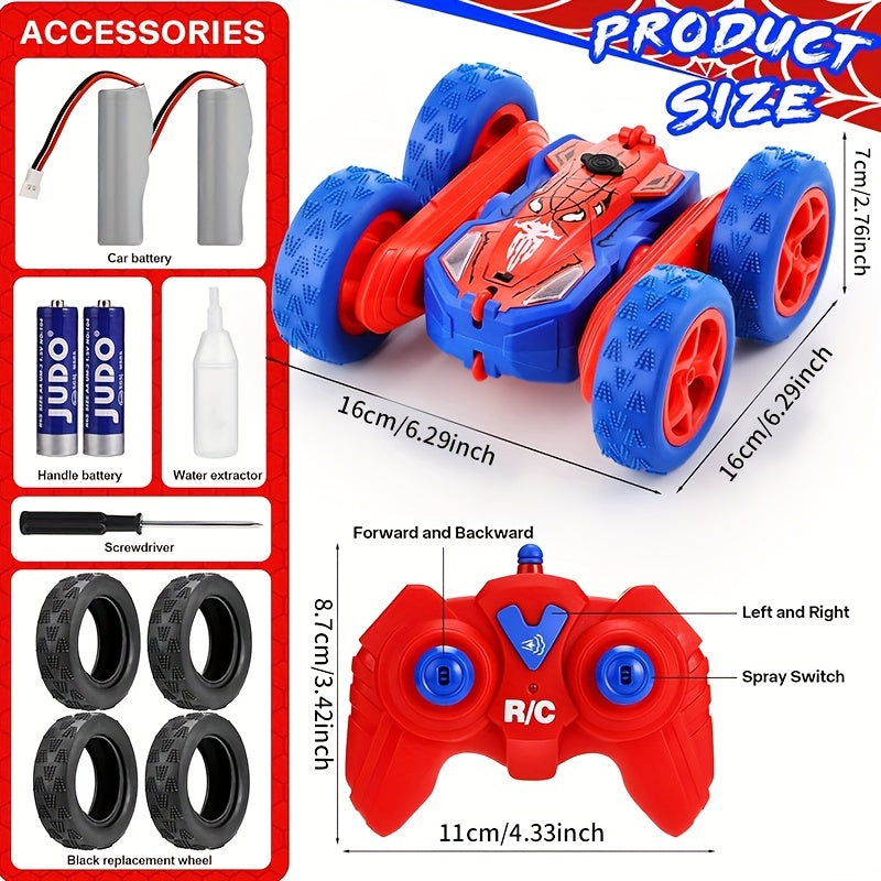 Fast Action Car with LED Lights and Splash Effects